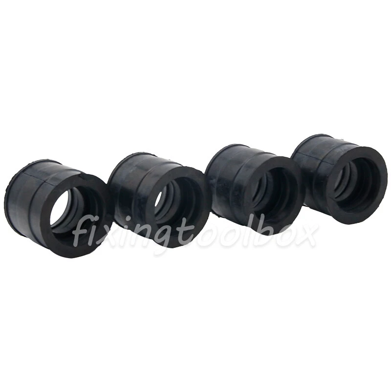 16211426000 4x Carburetor Holder Intake Manifold Boots Fits Honda CB650C 1980-81 Foto 3 de 4