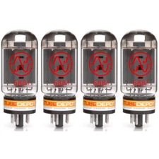 Quad of JJ 5881 Power Vacuum Tube