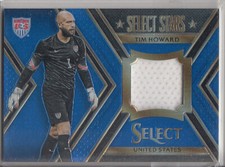 2015-16 PANINI SELECT SOCCER TIM HOWARD SP JERSEY /99 USA PRIZM BLUE