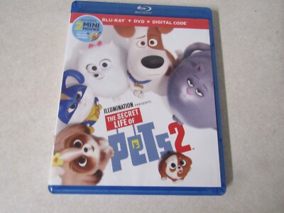 BLU RAY MOVIE CARTOON THE SECRET LIFE OF PETS 2 | eBay