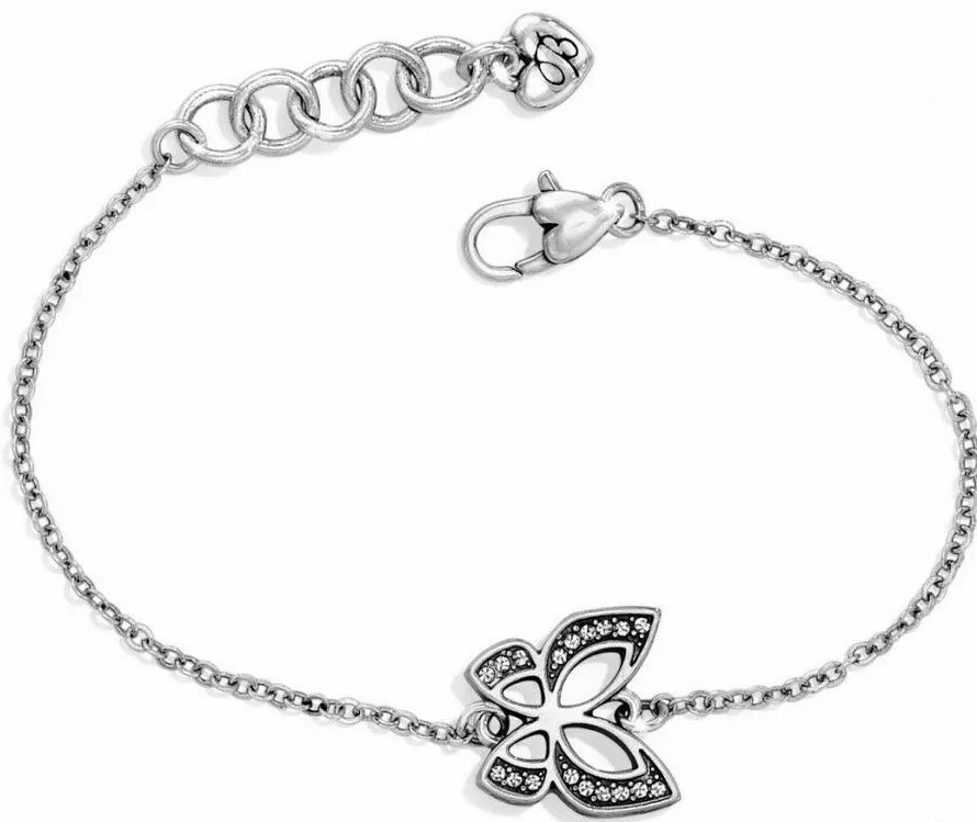 NWT Brighton STARRY NIGHT BUTTERFLY Silver Crystals Petite