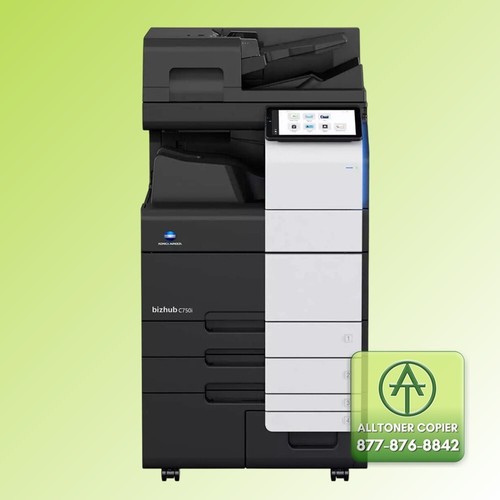 Konica Minolta BizHub C750i Color A3 MFP Printer Scanner Copier 75 PPM C650i - Picture 3 of 11