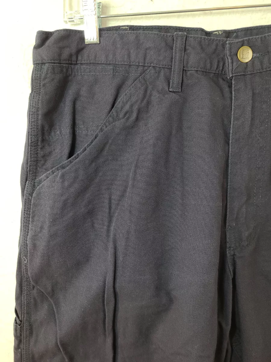 Big Bill FR Mens 36 x 33 Blue Cargo Pants eBay