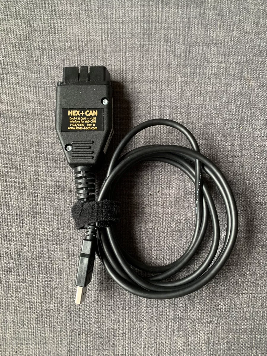 Vagcom VAG10.6 Diagnostic Cable Vcds Hex USB Interface for VW Audi - China  OBD Logger, OBD Diagnostic Cable