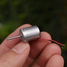 1215 Mini 12 mm 6 polos rotor DC6V 8500 RPM gran par motor de cepillo de metales preciosos