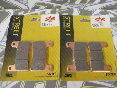 SBS HS Street Sinter HH Front Brake Pads for Kawasaki Z1000 SX 2011-2018