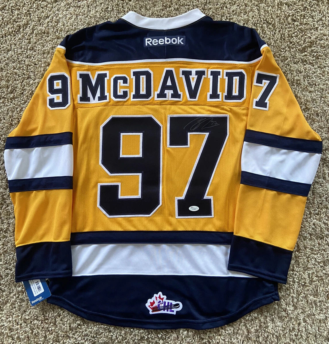 Connor mcdavid top otters jersey