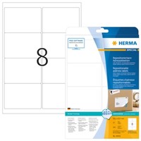 Herma 10018 Repositionierbare Adressetiketten A4 99,1X67,7 Mm Weiß Movables Papi
