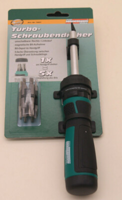 Brüder Mannesmann 11821 Turbo-Schraubendreher 