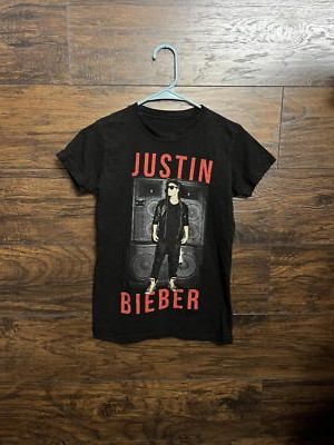 Vintage Justin Bieber Believe Tour 2012 Woman's Junior Size | eBay