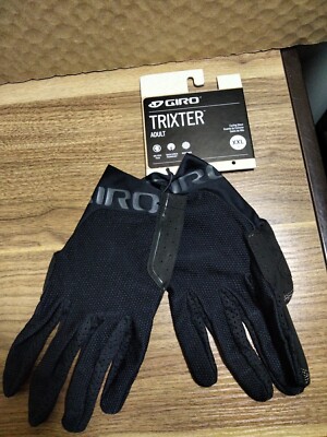 Giro Trixter Adult Cycling Gloves Long Finger Black Extra Extra Large Size 11