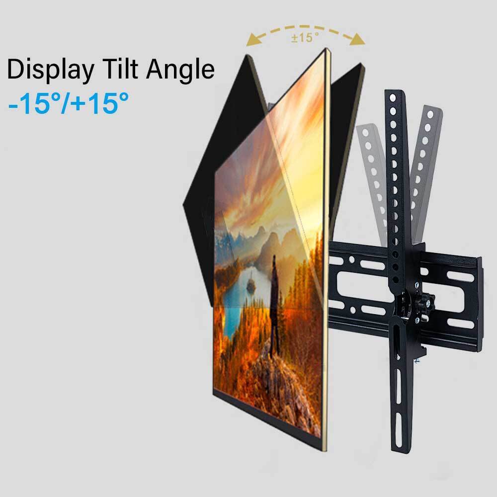 TV Wandhalterung LCD Wandhalter LED Fernseher 32-60 Zoll Neigbar 400 x 400 mm