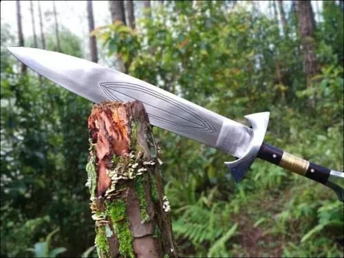 Custom Handmade Carbon Steel Blade Modern Blade Viking Sword | Hunting 32 inches - Picture 4 of 7