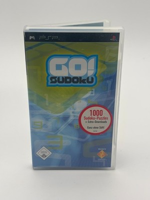PSP Sony Playstation - Go! Sudoku - CIB/PAL