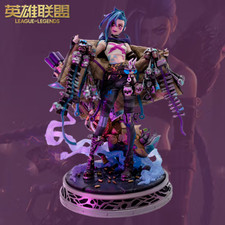 Official League of Legends Jinx 1/7 Figure Statue Arcane Toy Model Collectible
