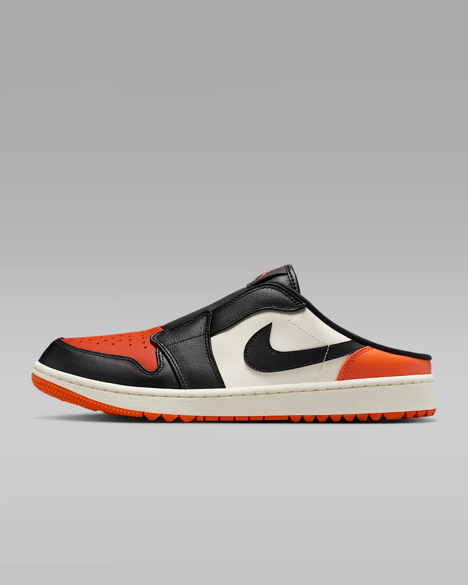 Air Jordan Mule Golf Shoes Starfish Sail Black Men's | Size 8 - 13