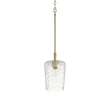 Quorum International 3204 8"W Pendant - Brass