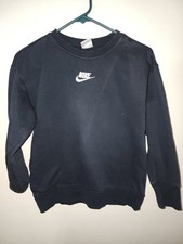 Nike Center Swoosh Sweater Black Medium Youth
