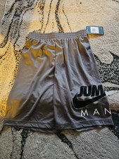 Nike Air Jordan Gray Shorts Size Youth Large NWT