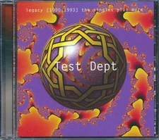 SEALED NEW CD Test Dept - Legacy 1990-1993: The Singles Plus More