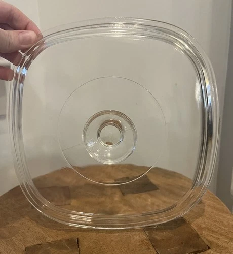 Pyrex Glass Lid A9C fits A-2-B & A-3-B, A-8-B & 9" Corning Ware Casseroles A-9-C