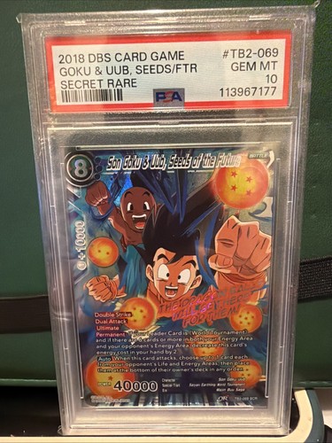 Dragon Ball Super Card Game Son Goku & Uub, Seeds of the Future 
