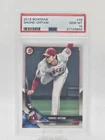 New ListingShohei Ohtani 2018 Bowman Rookie Card PSA 10 GEM MT #49 Angels Dodgers