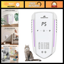Odor Eliminator  Deodorizer for Cats, Dogs - Ozone Air Purifier, 5 Modes