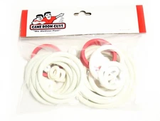 Williams Gorgar Pinball Machine Replacement Repair Rubber Ring Kit White