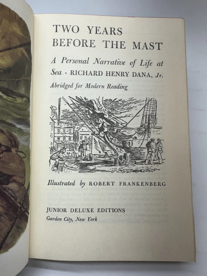 Vintage Junior Deluxe Editions Lot Louisa May Alcott Carroll Dana Hardcovers Set Foto 4 de 4