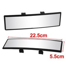 Wide Angle Driving Car SUV Interior Clip On Rear View Mirror Panoramic 9.4"x2.6"