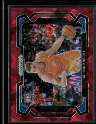 2024 Panini Prizm Draft Picks Dalton Knecht #50b Prizms Red Ice