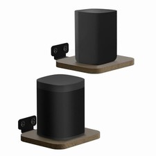 Adjustable Wooden Wall Mount for Satellite Speakers
