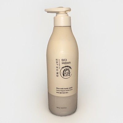 MIDHA Rice Milk Body Wash 24.06fl Jumbo New Bright K-beauty Soft Skin