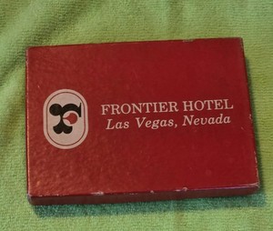 Frontier Hotel Las Vegas Playing Cards - Double Deck - RARE Vintage! WoW LQQK!!