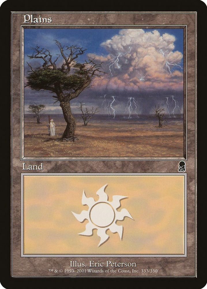 Plains HP #333 MTG Odyssey