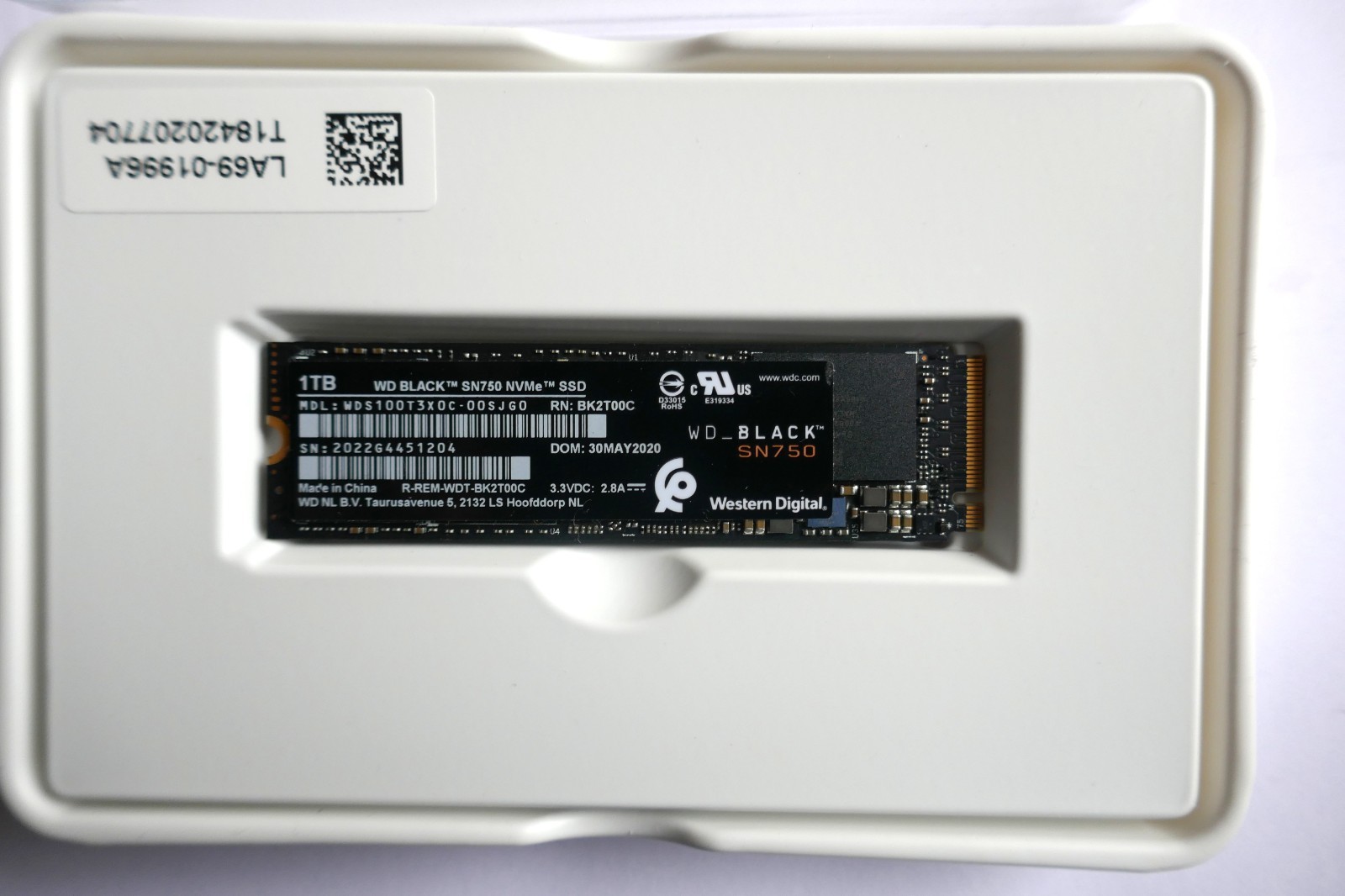 WesternDigitalBlackSN750SE1TB