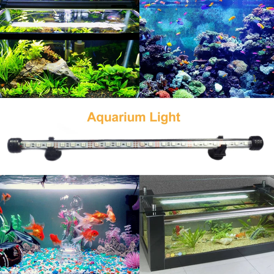 Remote Control RGB Aquarium Light Led Tropical Fish Coral Fish Tank XUUS - Image 2 of 4