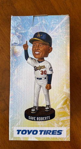 Dave Roberts - Bobblehead Los Angeles Dodgers 25/05/26 - Champions du monde ! NEUF - Photo 3/6