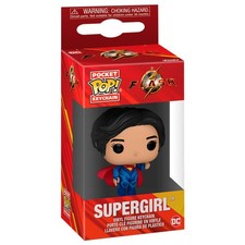 Llavero Pocket Pop Dc Comics The Flash Supregirl