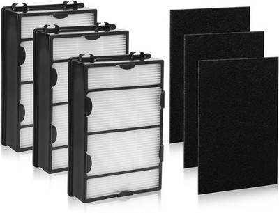 3HEPA + 3Carbon Pre Filter Set For Holmes HAPF600 HAPF600D HAPF600D-U2 Filter B