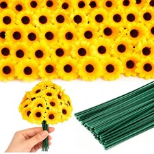 Small Sunflowers Artificial Flowers, 60 Packs