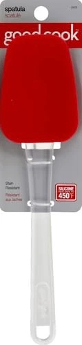 Goodcook Medium Red Silicone Spatula Heat Resistant Flexible Kitchen Tool - Image 2 of 4