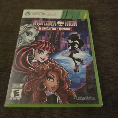Monster High New Ghoul in School (Microsoft Xbox 360, 2015) Tested & Working 