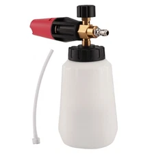 Adjustable Car Foam Cannon For Auto Detail 3800PSI Pressure Washer Soap Gun