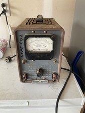 Vtg HP Hewlett Packard Model 400D Vacuum Tube Voltmeter (Parts or Repair)