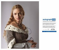 Rebecca Ferguson “The White Queen” AUTOGRAPH Signed 10x8 Photo ACOA