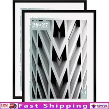 Poster Frame 20x27 Large Picture Frame Horizontal Vertical Wall Mount 2 Pack New