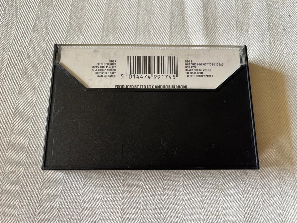 BUCKWHEAT ZYDECO - TAKING IT HOME - ORIGINAL 1988 ZYDECO ISLAND CASSETTE Foto 3 de 4