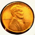 1951-S Lincoln Wheat Cent Penny GEM RD BU From an Original Bank Roll